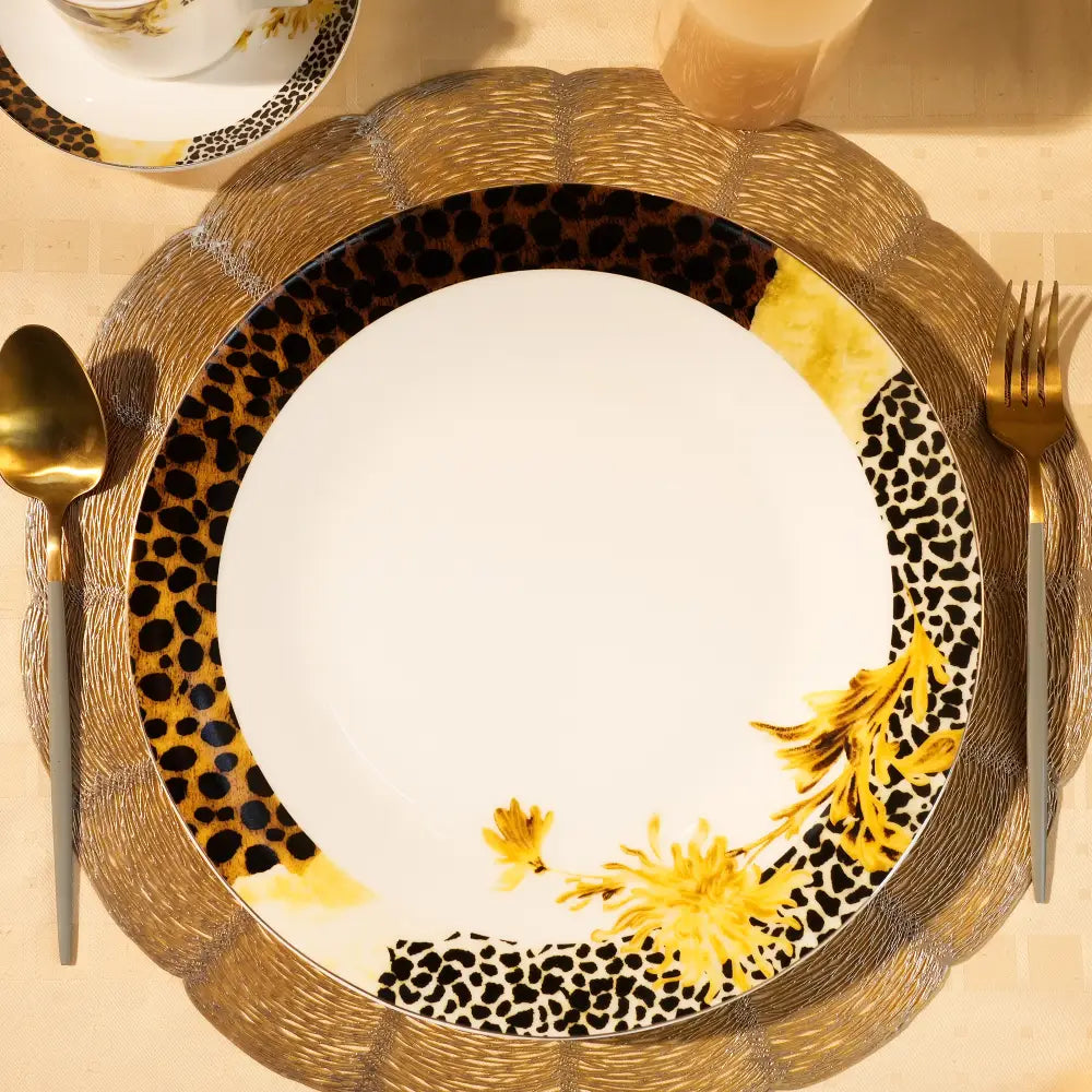 Serene Pine Dinner Set – Timeless Elegance for Every Meal - Dinner set