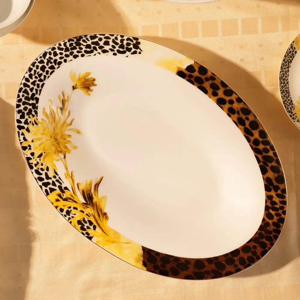 Serene Pine Dinner Set – Timeless Elegance for Every Meal - Dinner set