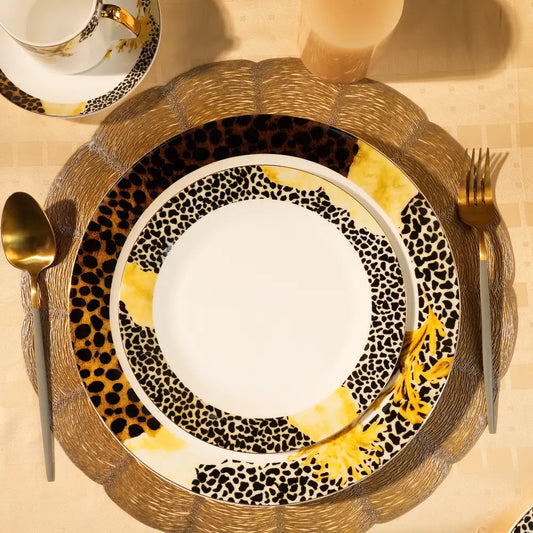 Serene Pine Dinner Set – Timeless Elegance for Every Meal - Dinner set