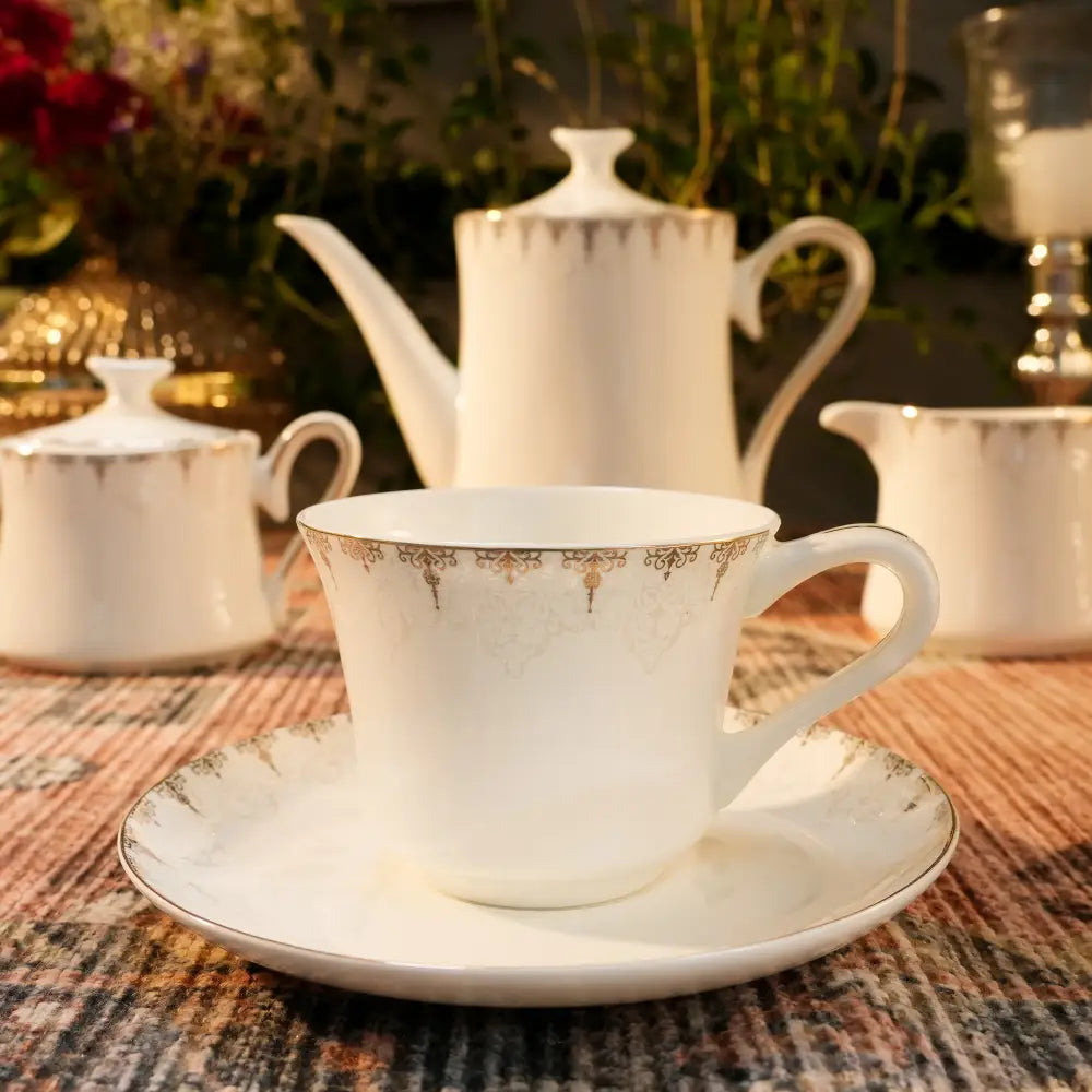 Shahi Heritage Tea Set – A Royal Touch with Unique Timeless Design - Tea Set - Cup Saucer