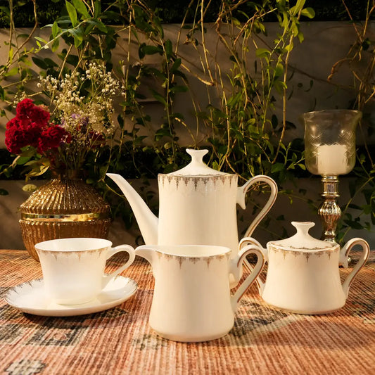 Shahi Heritage Tea Set – A Royal Touch with Unique Timeless Design - Tea Set - Cup Saucer