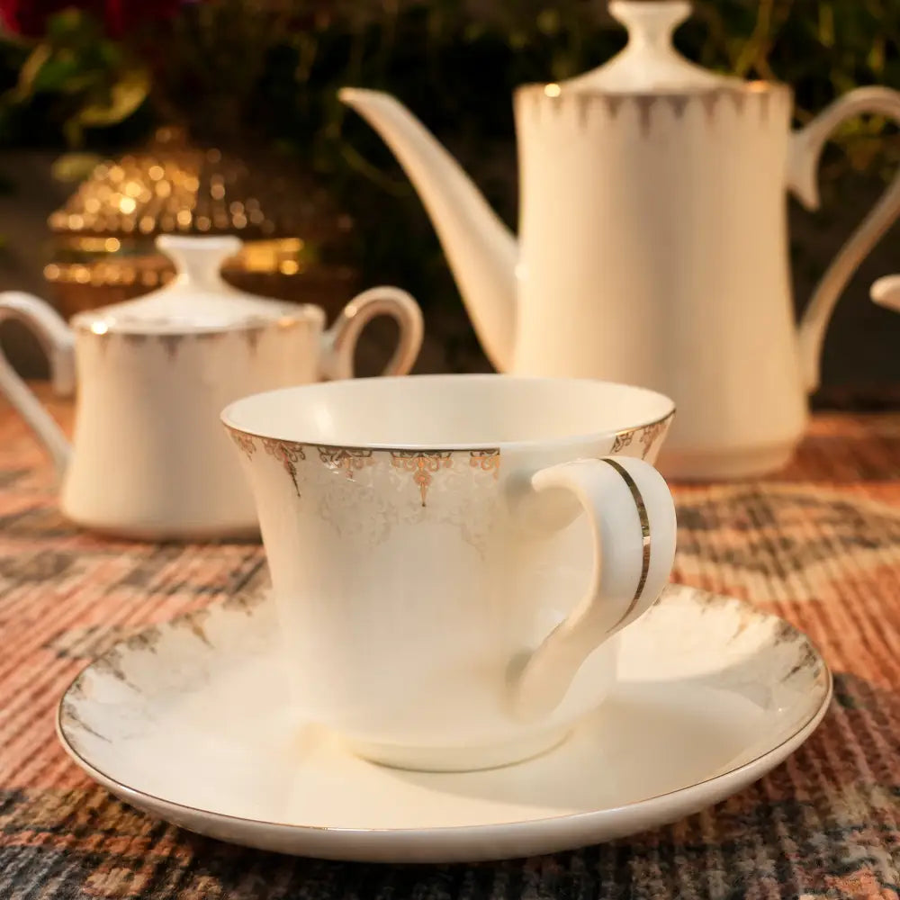 Shahi Heritage Tea Set – A Royal Touch with Unique Timeless Design - Tea Set - Cup Saucer
