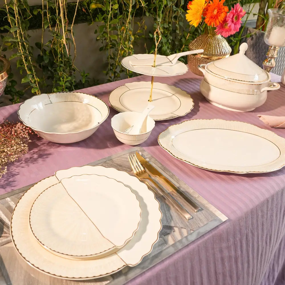 White Primum Deign Dinner Set 35 & 48 PCS - My StoreWhite Primum Deign Dinner Set 35 & 48 PCSDinner setWhite Primum Deign Dinner Set 35 & 48 PCSMy Store