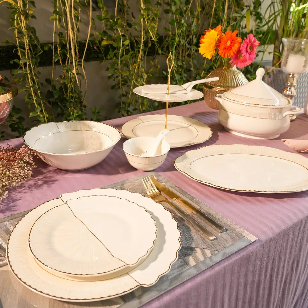 White Primum Deign Dinner Set 35 & 48 PCS - My StoreWhite Primum Deign Dinner Set 35 & 48 PCSDinner setWhite Primum Deign Dinner Set 35 & 48 PCSMy Store