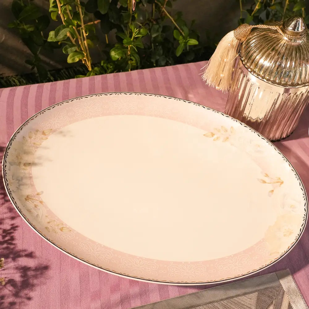 White Primum Deign Dinner Set – Modern Elegance for Every Meal - Dinner set