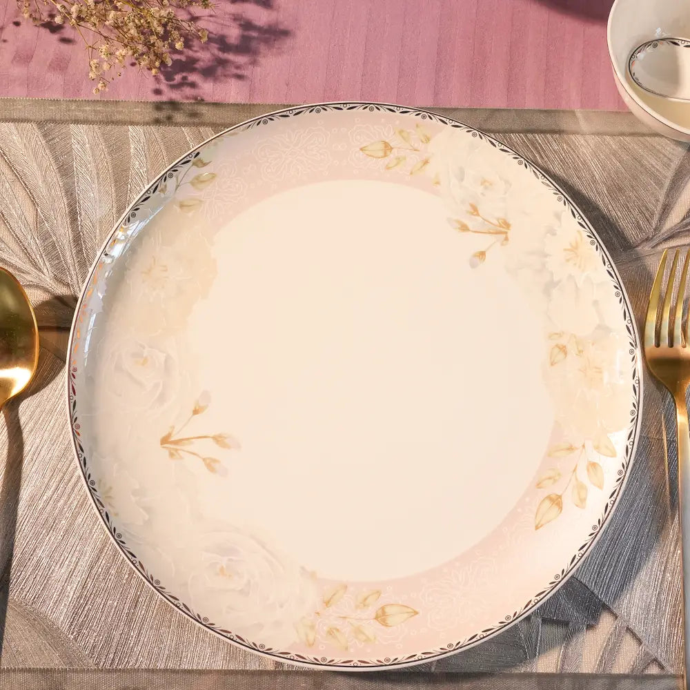 White Primum Deign Dinner Set – Modern Elegance for Every Meal - Dinner set
