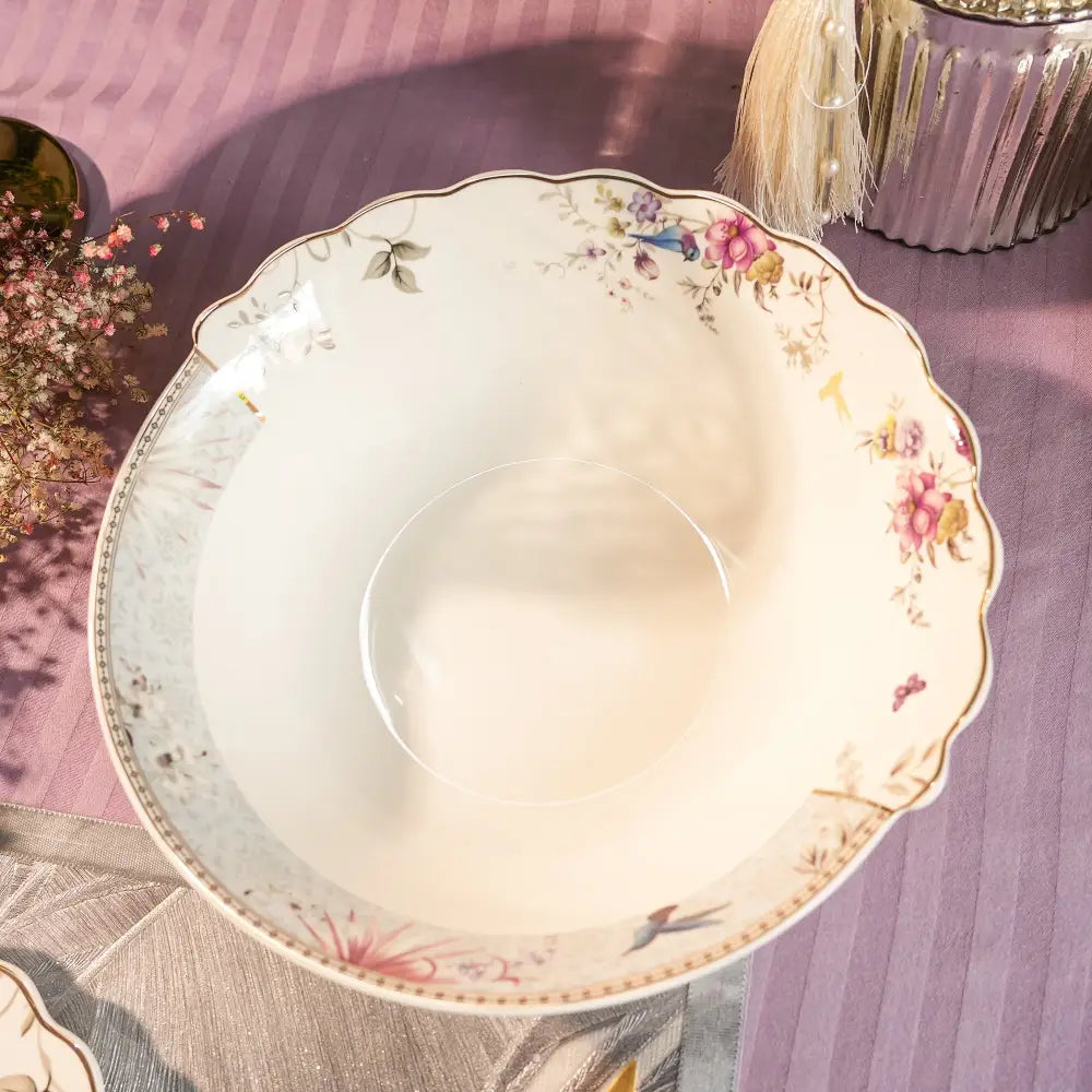 White Primum Deign Dinner Set with Floral Design - My StoreWhite Primum Deign Dinner Set with Floral DesignDinner setWhite Primum Deign Dinner Set with Floral DesignMy Store