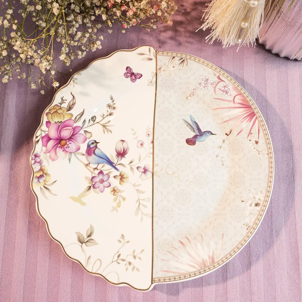 White Primum Deign Dinner Set with Floral Design - My StoreWhite Primum Deign Dinner Set with Floral DesignDinner setWhite Primum Deign Dinner Set with Floral DesignMy Store