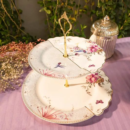 White Primum Deign Dinner Set with Floral Design - My StoreWhite Primum Deign Dinner Set with Floral DesignDinner setWhite Primum Deign Dinner Set with Floral DesignMy Store
