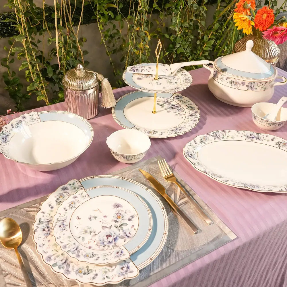 White Primum Deign Flower Dinner Set – Floral Elegance for Every Meal - My StoreWhite Primum Deign Flower Dinner Set – Floral Elegance for Every MealDinner setWhite Primum Deign Flower Dinner Set – Floral Elegance for Every MealMy Store