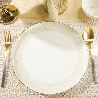 New Premium Design Dinner Set – Elegant & Luxurious Tableware - 35 PCS - Dinner set