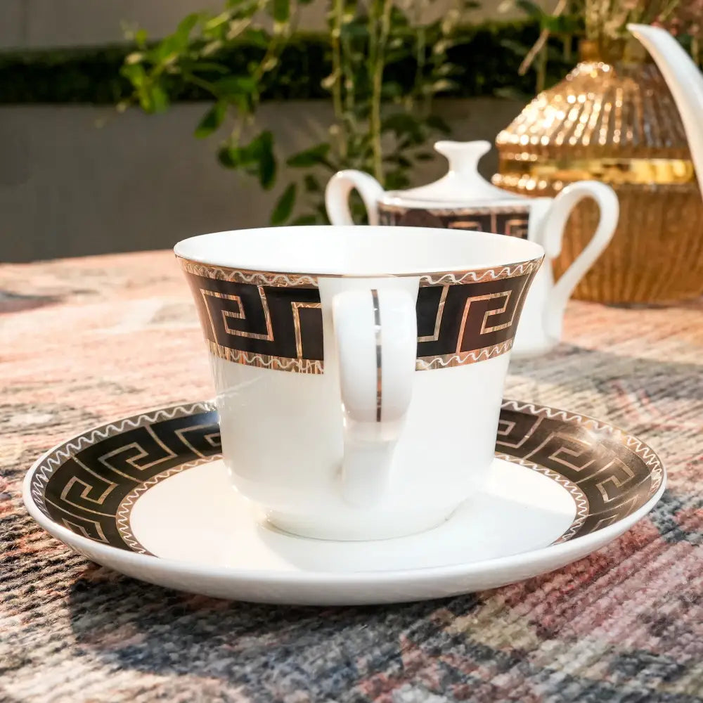 Primum Elegant Tea Set – Premium Cup & Saucer for Luxurious Teatime - Cup Saucer