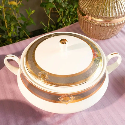 Regal Primum Deign White & Gold Dinner Set | Royal Elegance for Modern Dining - My StoreRegal Primum Deign White & Gold Dinner Set | Royal Elegance for Modern DiningDinner setRegal Primum Deign White & Gold Dinner Set | Royal Elegance for Modern DiningMy Store