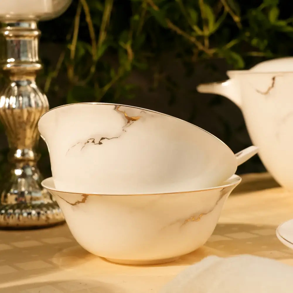 Whispering Pines Dinner Set – Nature’s Elegance for Your Dining Table - Dinner set