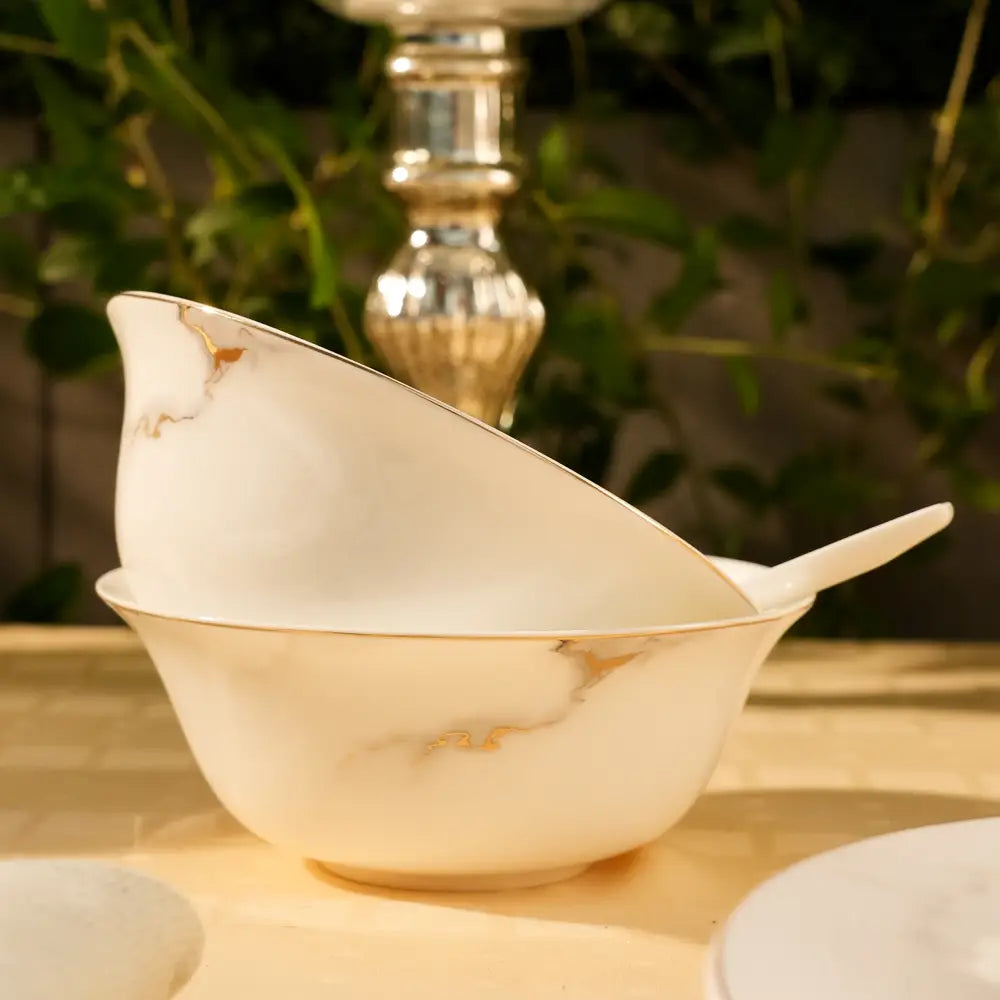 Whispering Pines Dinner Set – Nature’s Elegance for Your Dining Table - Dinner set