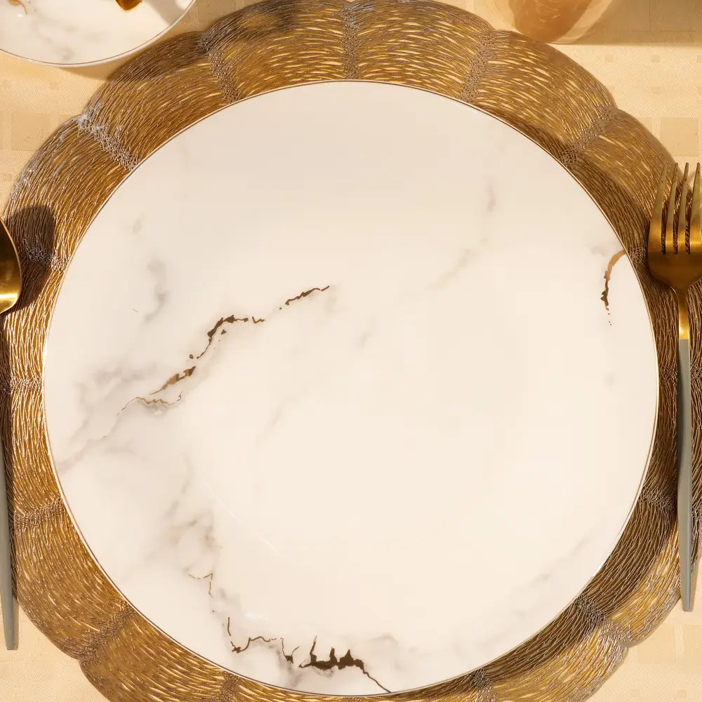 Whispering Pines Dinner Set – Nature’s Elegance for Your Dining Table - Dinner set